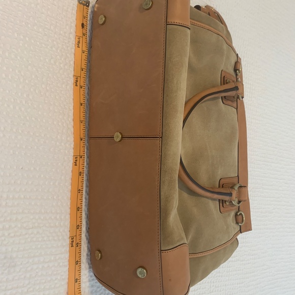 Suede Prix de Dressage handbag - Picture 14 of 15